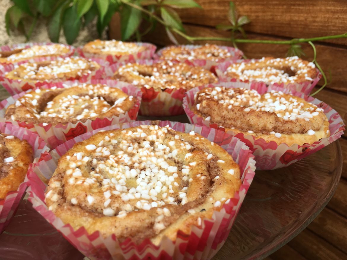 Kanelbullar på brynt smör